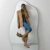 image:imageCUSHIONAIRE Rialto Womens KneeHigh Stretch Boot  SlipOn Tall Shaft Boot with Memory Foam amp Low Block HeelKnit Taupe
