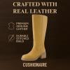 image:imageCUSHIONAIRE Sawyer Genuine Leather Tall Chunky Heel Womens Boots  Pull On Casual Knee High Boots for WomenBanana