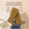 image:imageCUSHIONAIRE Sawyer Genuine Leather Tall Chunky Heel Womens Boots  Pull On Casual Knee High Boots for WomenCamel