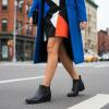 image:imageCUSHIONAIRE Taco Womens Ankle Bootie  Low Heel Ankle Boots for Women with Memory Foam Comfort Side Zipper and Wide Widths AvailableBlack Smooth