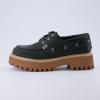 image:imageCUSHIONAIRE Womens Beam Chunky Boat Loafer Memory Foam Wide Widths AvailableOlive