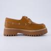 image:imageCUSHIONAIRE Womens Beam Chunky Boat Loafer Memory Foam Wide Widths AvailableTan