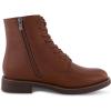image:imageCUSHIONAIRE Womens Bespoke lace up Boot Memory Foam Wide Widths AvailableCognac