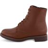 image:imageCUSHIONAIRE Womens Bespoke lace up Boot Memory Foam Wide Widths AvailableCognac