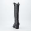 image:imageCUSHIONAIRE Womens Caress tall western boot Memory Foam Wide Widths AvailableBlack