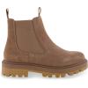 image:imageCUSHIONAIRE Womens Derby Genuine Suede Chelsea boot Memory Foam Wide Widths AvailableCamel Suede