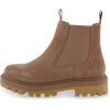 image:imageCUSHIONAIRE Womens Derby Genuine Suede Chelsea boot Memory Foam Wide Widths AvailableCamel Suede
