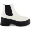 image:imageCUSHIONAIRE Womens Dive Slip on Chelsea Boot Memory FoamWhite