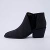 image:imageCUSHIONAIRE Womens Edith cut out ankle bootie Memory Foam Wide Widths AvailableBlack