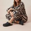 image:imageCUSHIONAIRE Womens Fable Recovery Clog with Faux Fur Lining and ComfortBlack