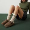image:imageCUSHIONAIRE Womens Fable Recovery Clog with Faux Fur Lining and ComfortBrown