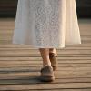image:imageCUSHIONAIRE Womens Fable Recovery Clog with Faux Fur Lining and ComfortBrown