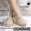 image:imageCUSHIONAIRE Womens Fable Recovery Clog with Faux Fur Lining and ComfortKhaki