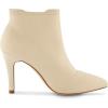image:imageCUSHIONAIRE Womens Genie Stretch Knit Heel Bootie Memory Foam padding Wide Widths AvailableIvory