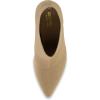 image:imageCUSHIONAIRE Womens Genie Stretch Knit Heel Bootie Memory Foam padding Wide Widths AvailableTaupe