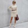 image:imageCUSHIONAIRE Womens Gipsee stretch knit Heel Memory FoamBone