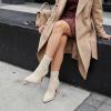 image:imageCUSHIONAIRE Womens Gipsee stretch knit Heel Memory FoamBone