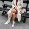 image:imageCUSHIONAIRE Womens Gipsee stretch knit Heel Memory FoamBone