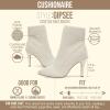 image:imageCUSHIONAIRE Womens Gipsee stretch knit Heel Memory FoamBone