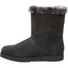 image:imageCUSHIONAIRE Womens Heather pull on boot Memory FoamGrey Genuine Suede