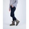 image:imageCUSHIONAIRE Womens Heather pull on boot Memory FoamGrey Genuine Suede