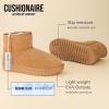 image:imageCUSHIONAIRE Womens Hipster pull on boot Memory FoamChestnut Genuine Suede