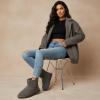 image:imageCUSHIONAIRE Womens Hipster pull on boot Memory FoamGrey Genuine Suede