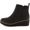 image:imageCUSHIONAIRE Womens Ilena wedge boot Memory Foam Wide Widths AvailableBlack