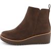 image:imageCUSHIONAIRE Womens Ilena wedge boot Memory Foam Wide Widths AvailableBrown
