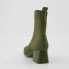 image:imageCUSHIONAIRE Womens Milo Stretch Ankle Sock Boot  Soft Knit Upper Memory Foam Padding Lightweight 175 Heel Wide Widths AvailableDark Olive