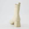 image:imageCUSHIONAIRE Womens Milo Stretch Ankle Sock Boot  Soft Knit Upper Memory Foam Padding Lightweight 175 Heel Wide Widths AvailableIvory