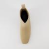 image:imageCUSHIONAIRE Womens Milo Stretch Ankle Sock Boot  Soft Knit Upper Memory Foam Padding Lightweight 175 Heel Wide Widths AvailableSand