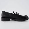 image:imageCUSHIONAIRE Womens Reggio BlackWhite Slip on Loafer Memory Foam Wide Widths AvailableWhiteBlack