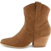 image:imageCUSHIONAIRE Womens Rocky Western boot with stitch detailing and Memory Foam padding Wide Widths AvailableTan