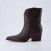 image:imageCUSHIONAIRE Womens Roxy Western boot Memory Foam Wide Widths AvailableChocolate