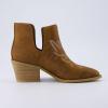 image:imageCUSHIONAIRE Womens Rustler Western bootie Memory Foam Wide Widths AvailableBrown