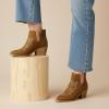 image:imageCUSHIONAIRE Womens Rustler Western bootie Memory Foam Wide Widths AvailableBrown