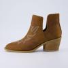 image:imageCUSHIONAIRE Womens Rustler Western bootie Memory Foam Wide Widths AvailableBrown