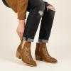image:imageCUSHIONAIRE Womens Rustler Western bootie Memory Foam Wide Widths AvailableBrown
