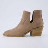 image:imageCUSHIONAIRE Womens Rustler Western bootie Memory Foam Wide Widths AvailableTaupe