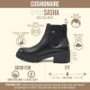 image:imageCUSHIONAIRE Womens Sasha slip on chelsea boot Memory FoamBlack