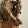 image:imageCUSHIONAIRE Womens Sils Knit Cork Footbed Clog with ComfortBrown