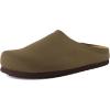 image:imageCUSHIONAIRE Womens Sils Knit Cork Footbed Clog with ComfortBrown
