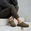 image:imageCUSHIONAIRE Womens Sils Knit Cork Footbed Clog with ComfortBrown