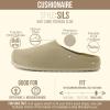 image:imageCUSHIONAIRE Womens Sils Knit Cork Footbed Clog with ComfortKhaki