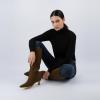 image:imageCUSHIONAIRE Womens Stiles high kitten heel boot with Memory FoamBrown