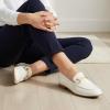 image:imageCUSHIONAIRE Womens York Slip on Loafer Memory Foam Wide Widths AvailableBone Patent