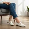 image:imageCUSHIONAIRE Womens York Slip on Loafer Memory Foam Wide Widths AvailableBone Patent