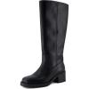 image:imageCUSHIONAIRE Sawyer Tall Chunky Heel Womens Boots  Pull On Casual Knee High Boots for WomenBlack