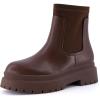 image:imageCUSHIONAIRE Womens Dee Chelsea Stretch boot Memory Foam Wide Widths AvailableBrown